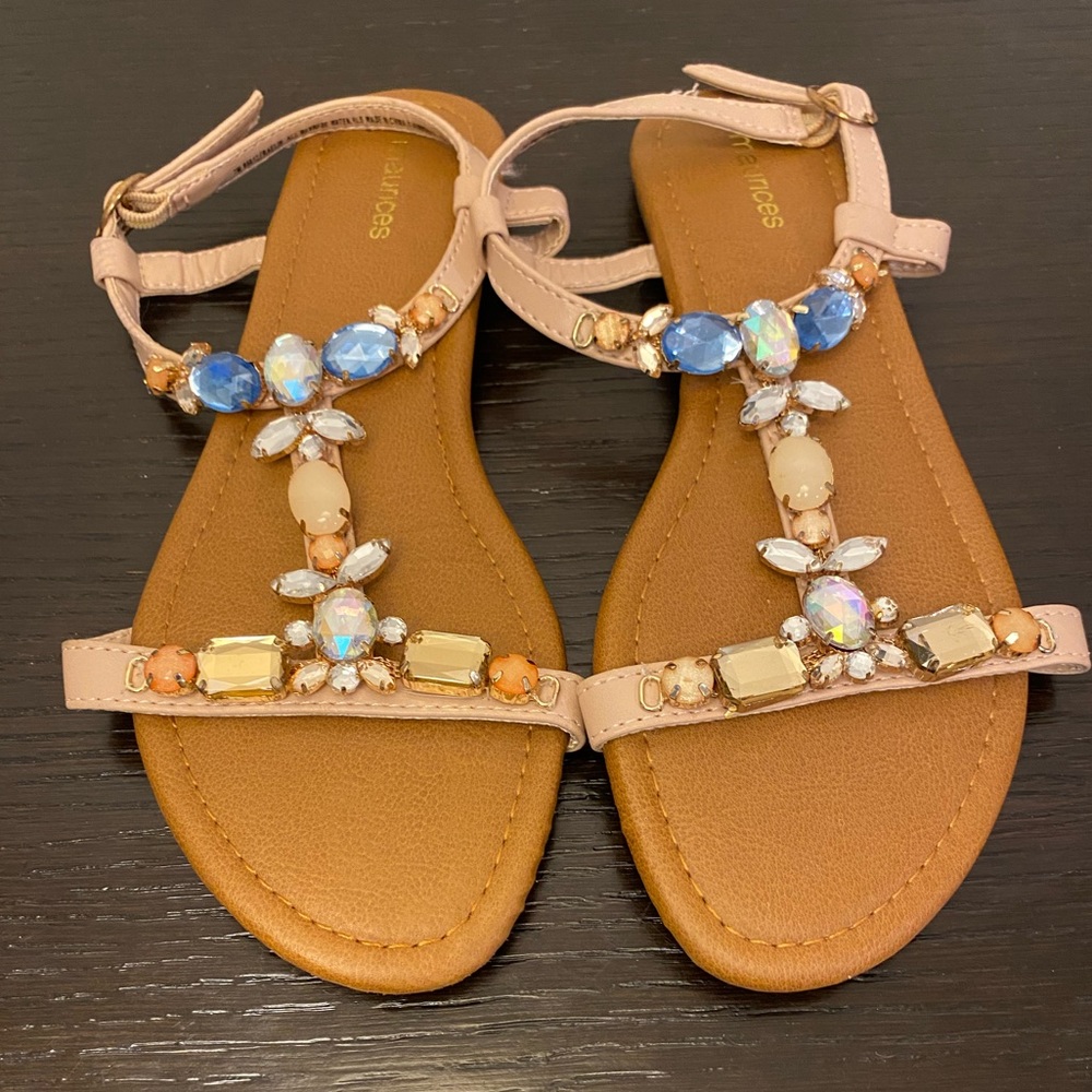 Jeweled Sandals